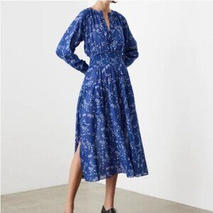 La Ventura Maxi Dress by Apiece Apart Lapis XS